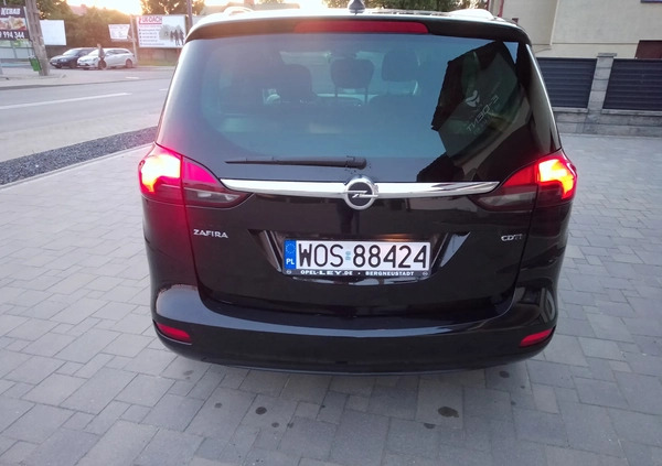 Opel Zafira cena 39500 przebieg: 204000, rok produkcji 2018 z Janowiec Wielkopolski małe 326